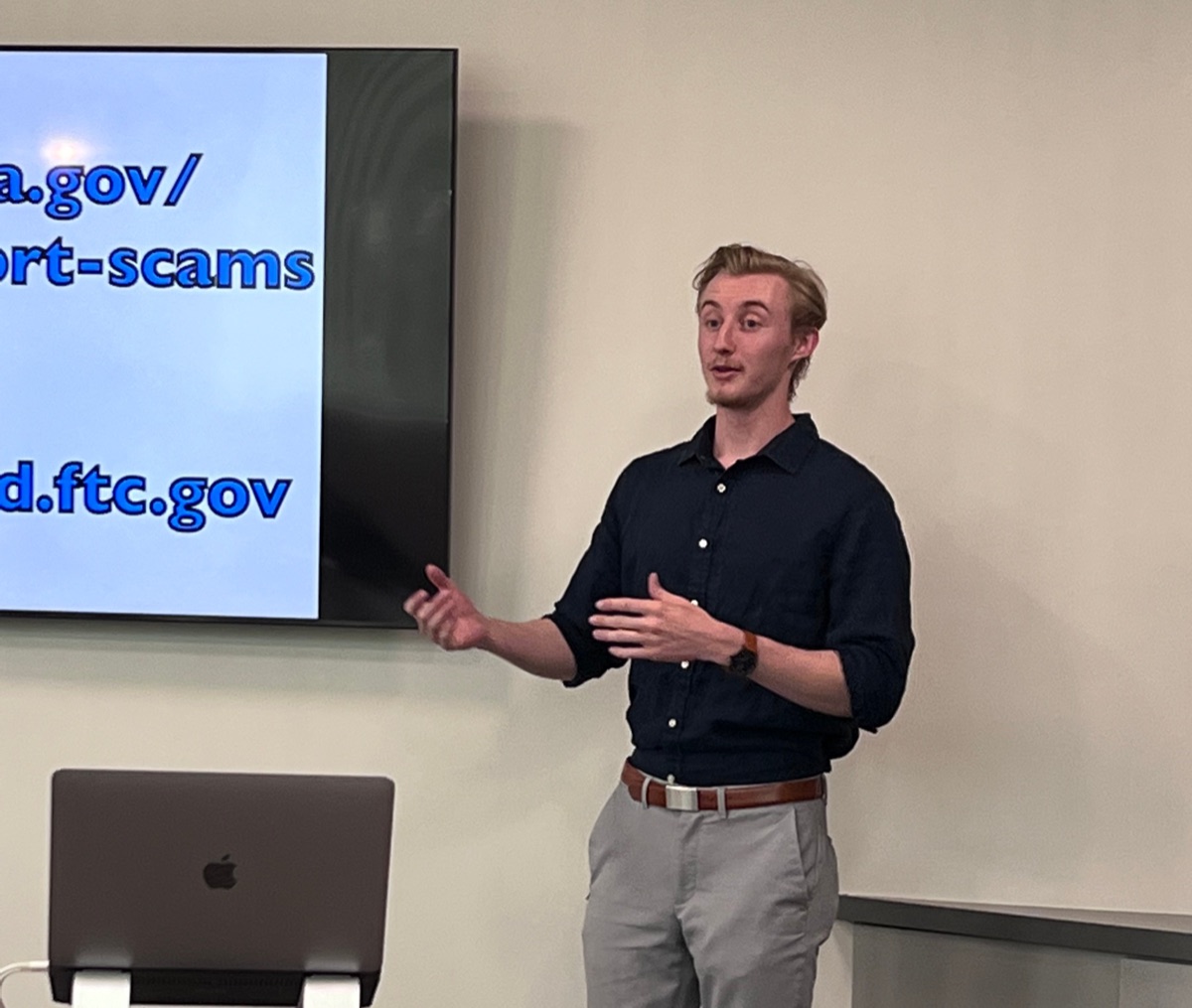 Teaching scam prevention